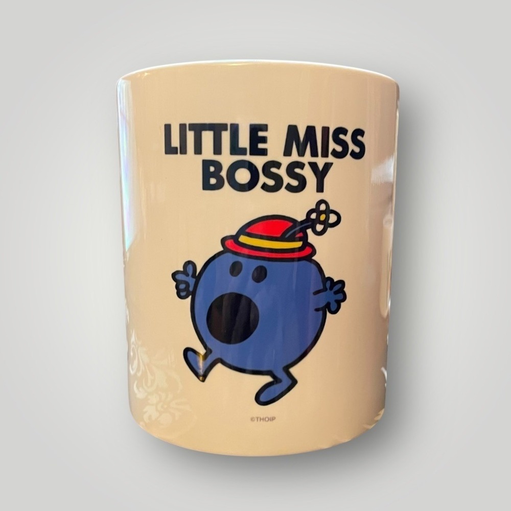 Little Miss Bossy Mug Orca Coatings Novelty Mr. Men Cartoon Character Coffee Cup
